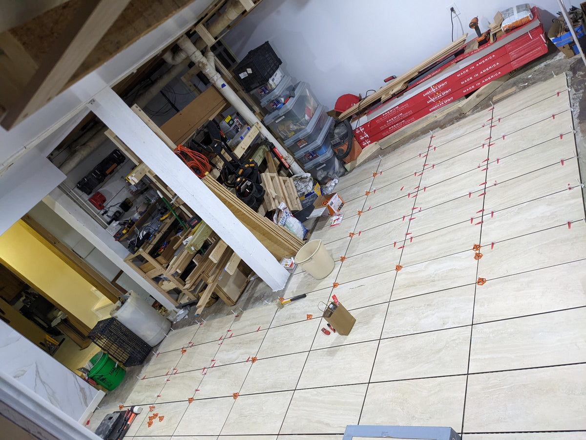 Basement / Concrete Floor Tile