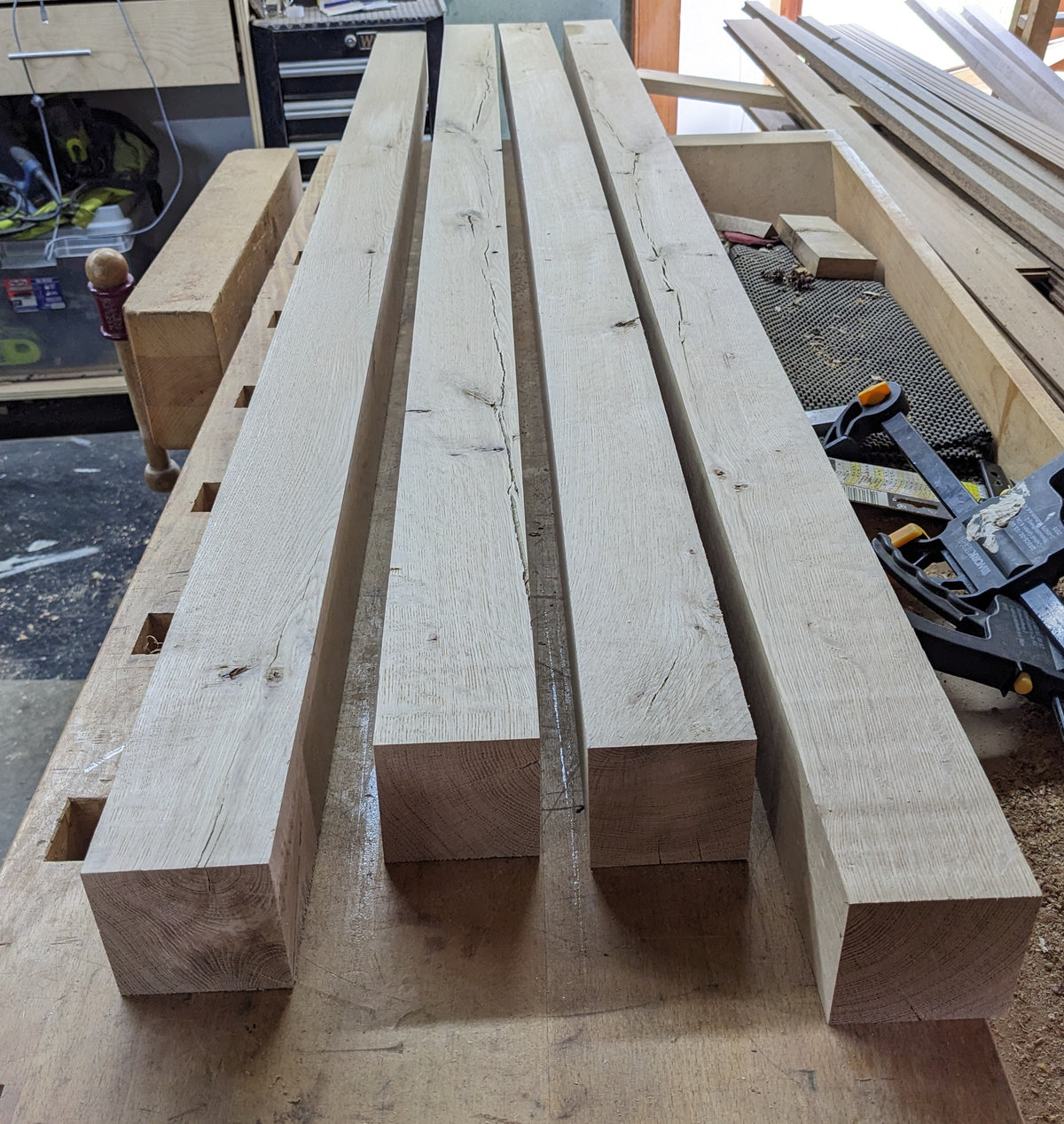 White Oak Posts