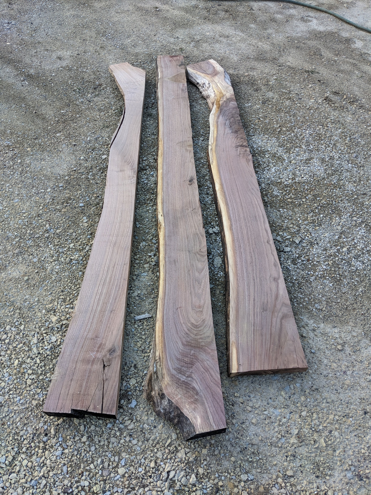 Walnut Woodworking Lumber 2" Thick Live Edge